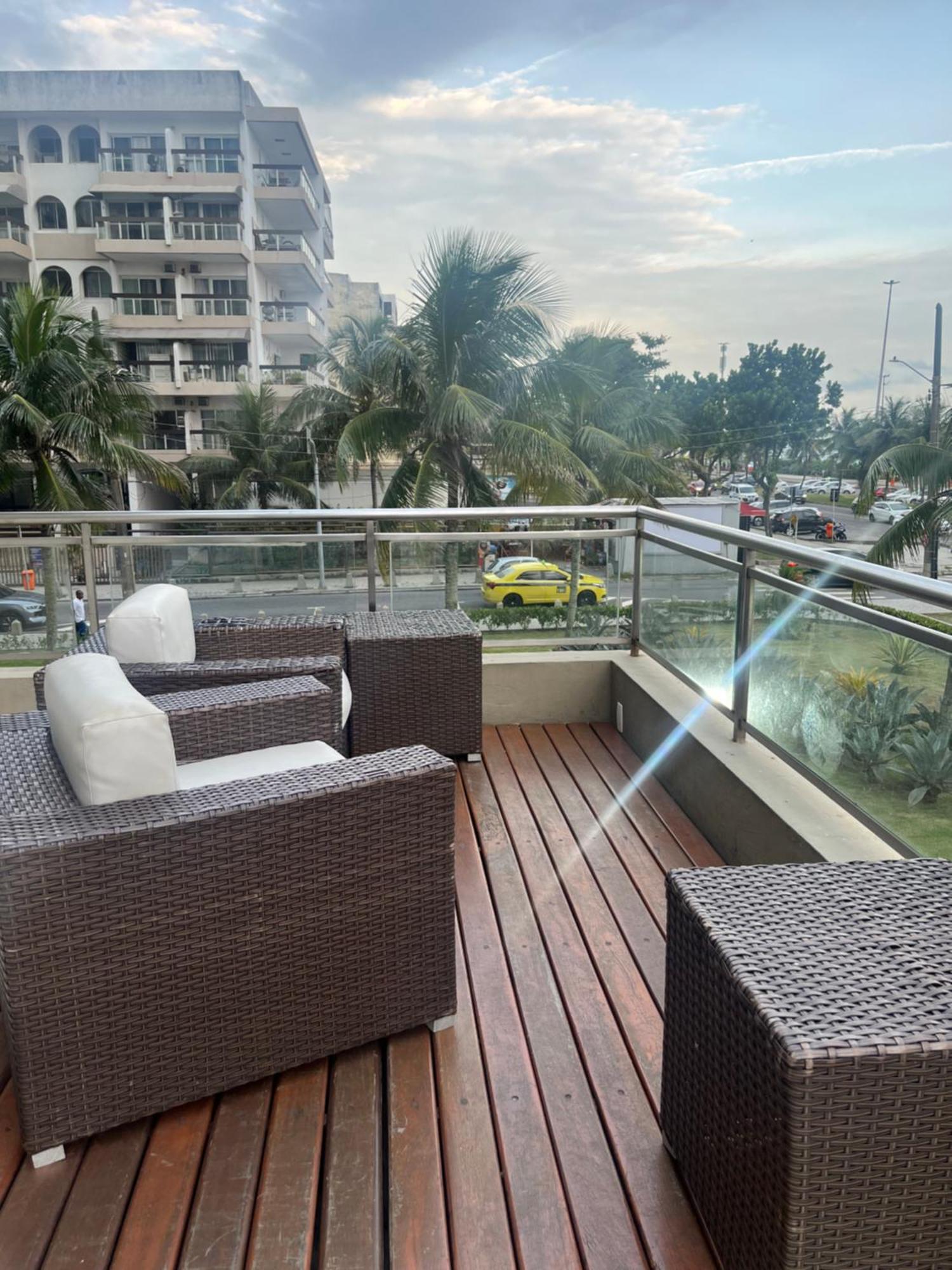 Apto Barra Da Tijuca Frente Pro Mar Rio de Janeiro Kültér fotó