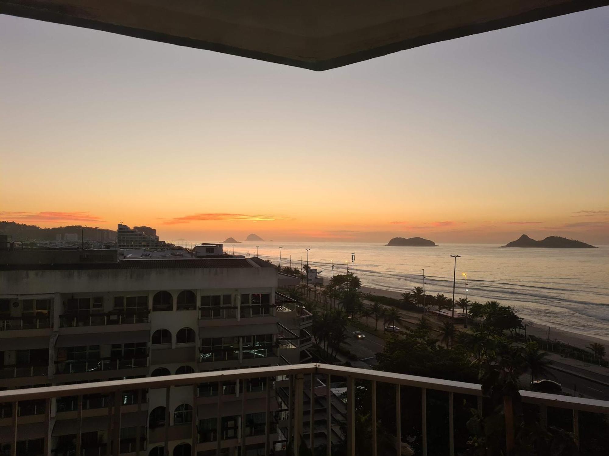 Apto Barra Da Tijuca Frente Pro Mar Rio de Janeiro Kültér fotó